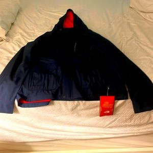 COPY - Mens The north face windbreaker. Size large. Cosmic blue.